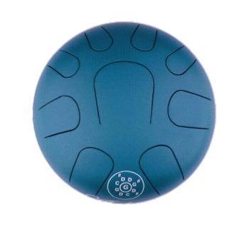 Steel Tongue Drum, Akebono Tuning - Blue