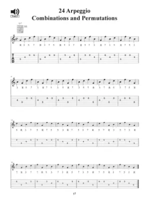 Improvising With Mini-Arpeggios - Musso - Guitar TAB - Book/Audio Online