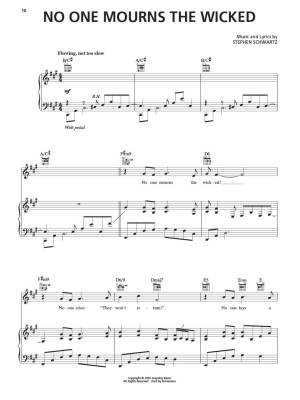 Wicked - Schwartz - Piano/Vocal/Guitar - Book
