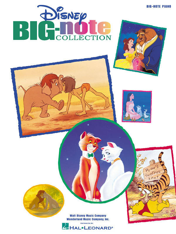 Disney Big-Note Collection - Big-Note Piano - Book