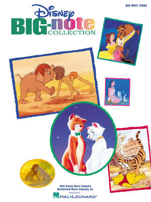Hal Leonard - Disney Big-Note Collection - Big-Note Piano - Book