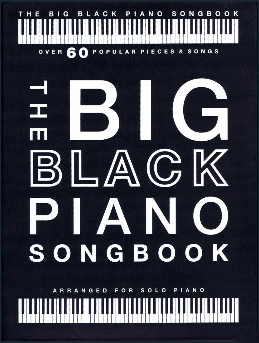 The Big Black Piano Songbook - Piano - Book