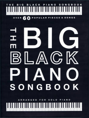 Hal Leonard - The Big Black Piano Songbook - Piano - Book