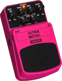 Ultra Metal Distortion Effects Pedal