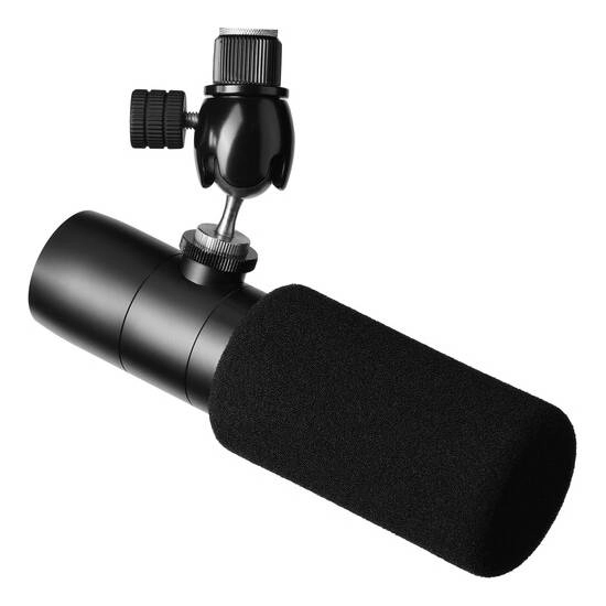 ETHOS XLR Broadcasting Microphone - Matte Black