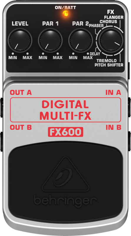 Digital Stereo Multi-Effects Pedal