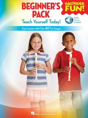 Recorder Fun! Beginner\'s Pack - Recorder - Book/Recorder/Audio Online