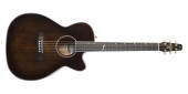 Seagull Guitars - Artist Mosaic Concert Hall CW Bourbon Burst GT Anthem EQ Acoustic\/Electric Guitar with Gigbag
