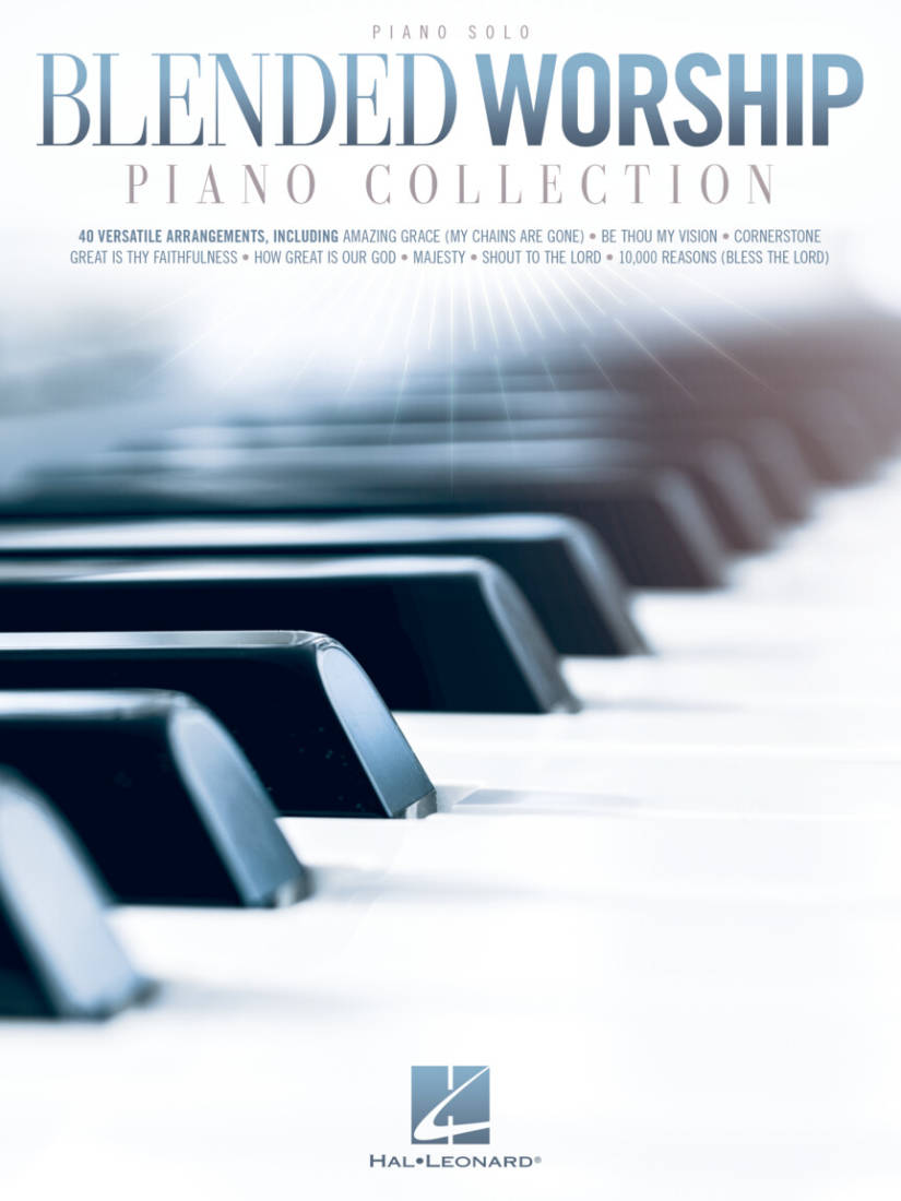 Blended Worship Piano Collection - Piano - Book