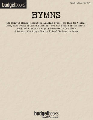 Hymns: Budget Books - Piano/Vocal/Guitar - Book