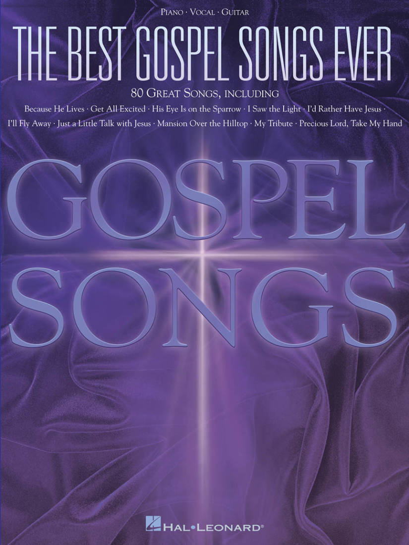 The Best Gospel Songs Ever - Piano/Vocal/Guitar - Book