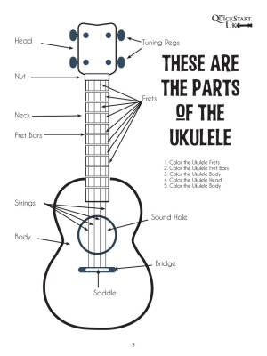Kid\'s Uke: Ukulele Activity Fun Book 1 - Rones - Ukulele - Book