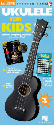 Hal Leonard - Ukulele for Kids Starter Pack - Johnson - Soprano Ukulele/Book & CD/Poster