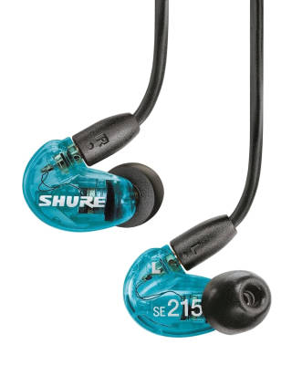 Shure - SE215 - Professional Sound Isolating Earphones - Limited Edition Blue
