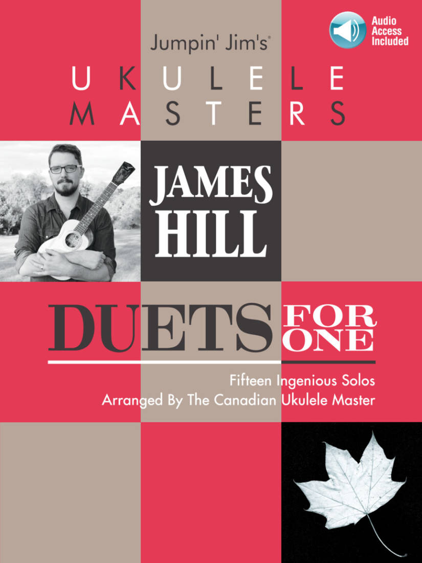 Jumpin\' Jim\'s Ukulele Masters: James Hill Duets for One - Beloff - Ukulele TAB - Book/Audio Online