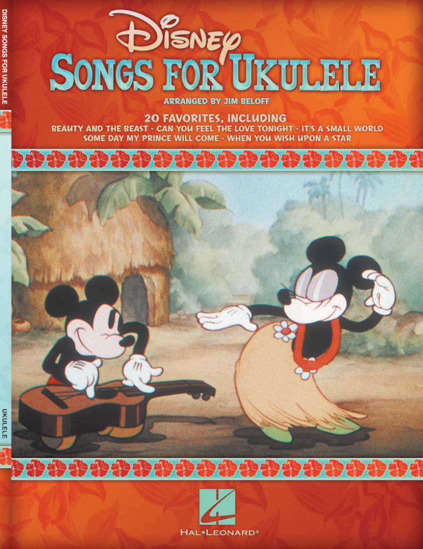 Disney Songs for Ukulele - Beloff - Ukulele - Book