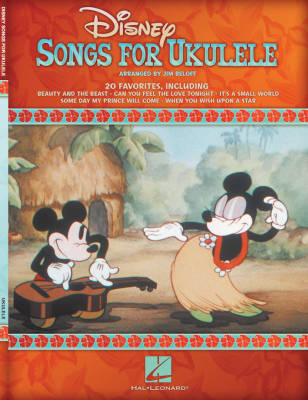 Hal Leonard - Disney Songs for Ukulele - Beloff - Ukulele - Book