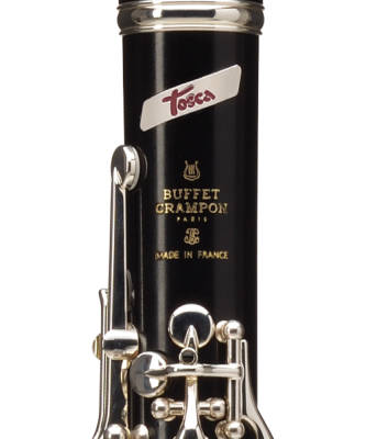 Tosca Professional Grenadilla Eb Clarinet with Silver Plated Keys