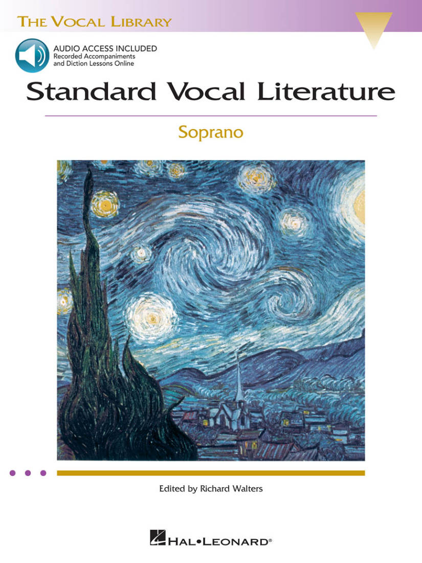 Standard Vocal Literature: An Introduction to Repertoire - Walters - Soprano Voice - Book/Audio Online