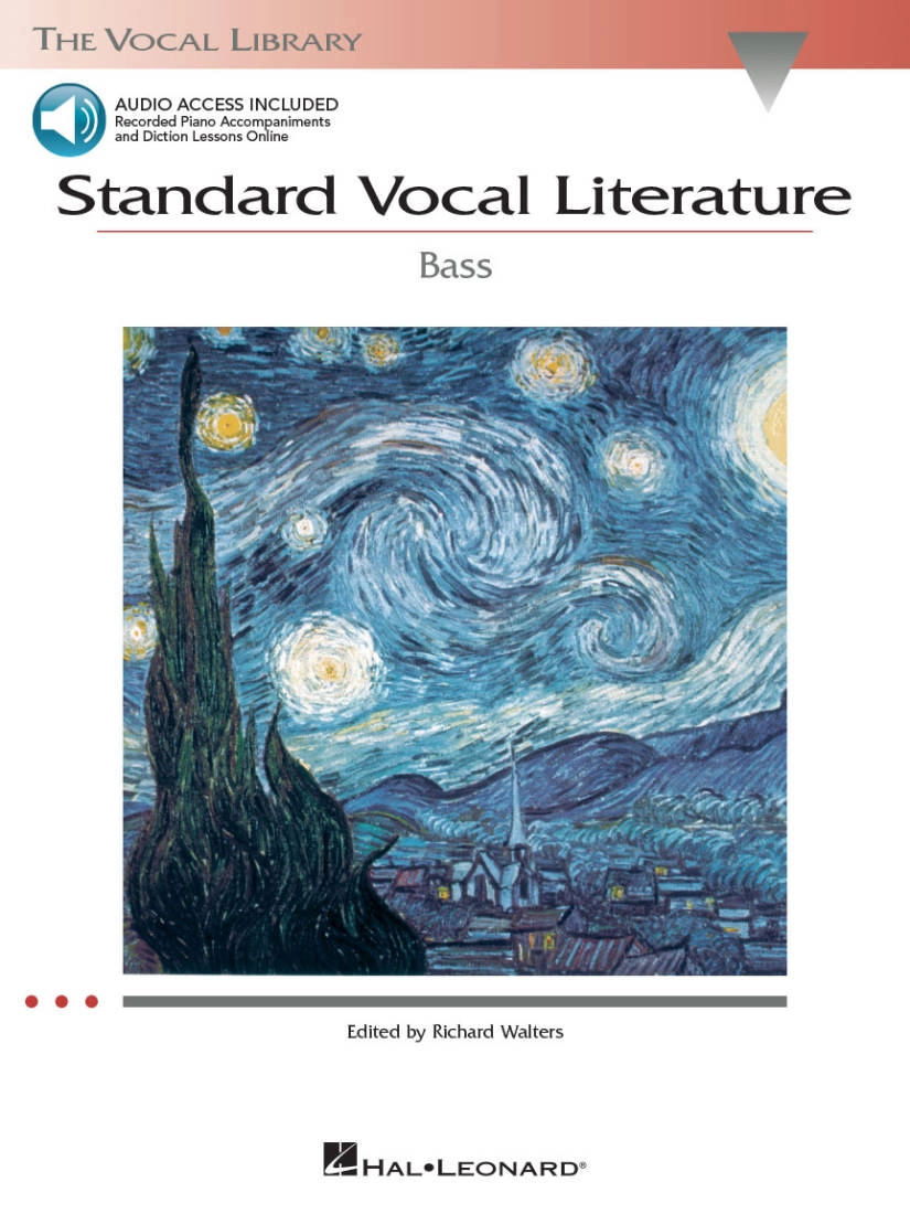 Standard Vocal Literature: An Introduction to Repertoire - Walters - Bass Voice - Book/Audio Online