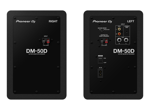 DM-50D 5-inch Desktop Monitor System (Pair) - Black