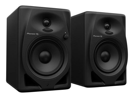 Pioneer DJ - DM-50D 5-inch Desktop Monitor System (Pair) - Black