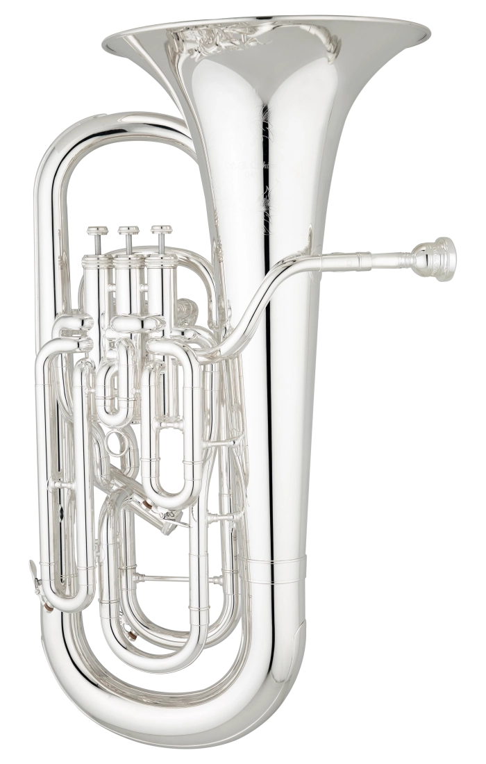 Q Series Compensating Bb Euphonium with 11.5\'\' Bell - Silver-Plated