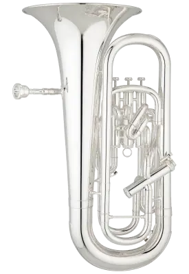 Q Series Compensating Bb Euphonium with 11.5\'\' Bell - Silver-Plated