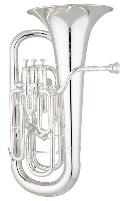 Q Series Compensating Bb Euphonium with 11.5\'\' Bell - Silver-Plated