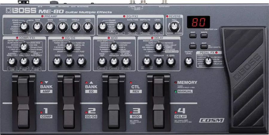 ME-80 Multi Effects Floor Processor