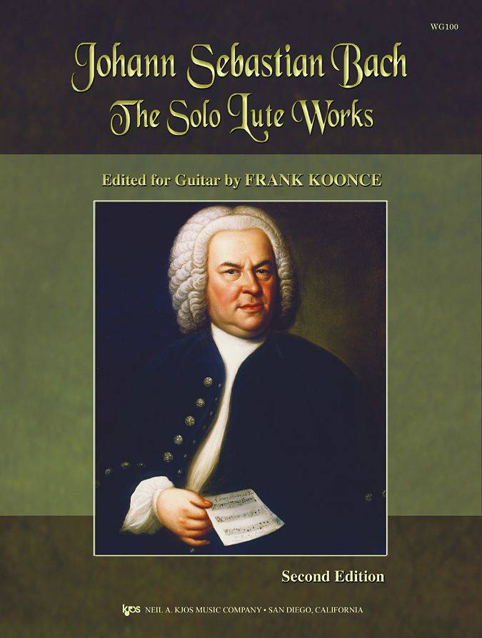 The Solo Lute Works of Johann Sebastian Bach (Second Edition) - Bach/Koonce - Classical Guitar - Book