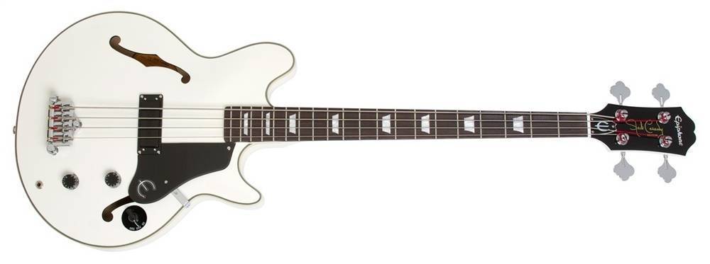Epiphone Jack Casady Signature Bass - Alpine White | Long