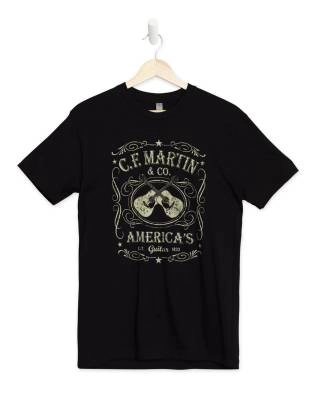 Martin Guitars - Dual Guitar T-Shirt - Medium