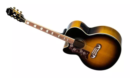 J-200 EC Studio Acoustic/Electric, Left Handed - Vintage Sunburst