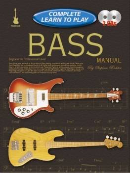 Koala Music Publications - Complete Learn To Play Bass Manual - Richter - Bass Guitar TAB - Book/2 CDs/Poster