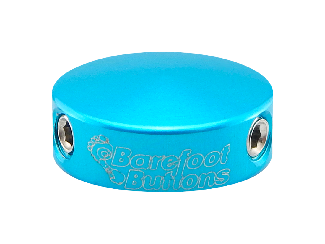 V1 Mini Replacement Footswitch Button - Light Blue