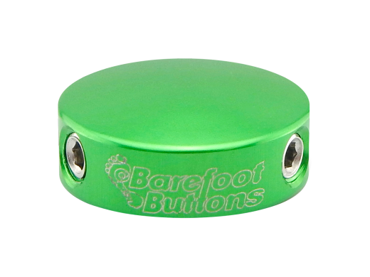 Barefoot Buttons - V1 Mini Replacement Footswitch Button - Green