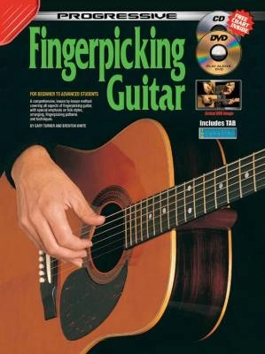 Koala Music Publications - Progressive Fingerpicking Guitar - Turner/White - Guitar TAB - Book/CD/DVD/Poster