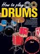 Koala Music Publications - How To Play Drums For Beginners - Turner - Drum Set - Book\/CD\/DVD