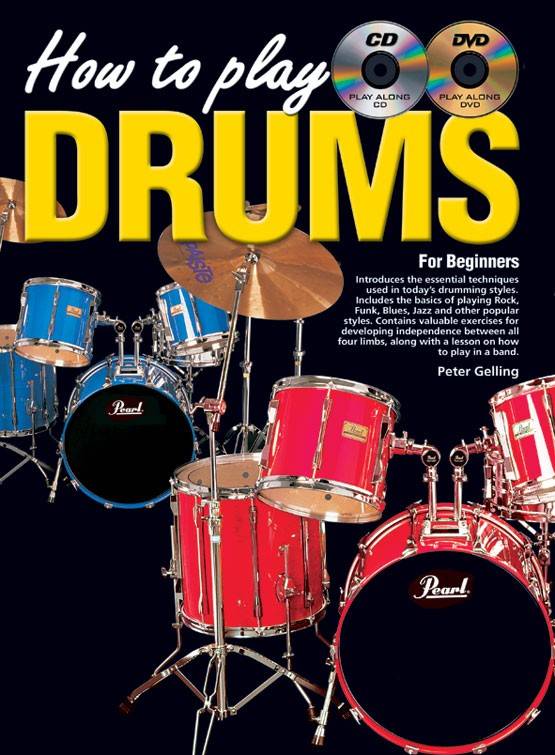 How To Play Drums For Beginners - Turner - Drum Set - Book/CD/DVD