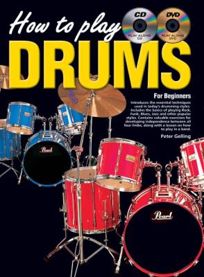 Koala Music Publications - How To Play Drums For Beginners - Turner - Drum Set - Book/CD/DVD