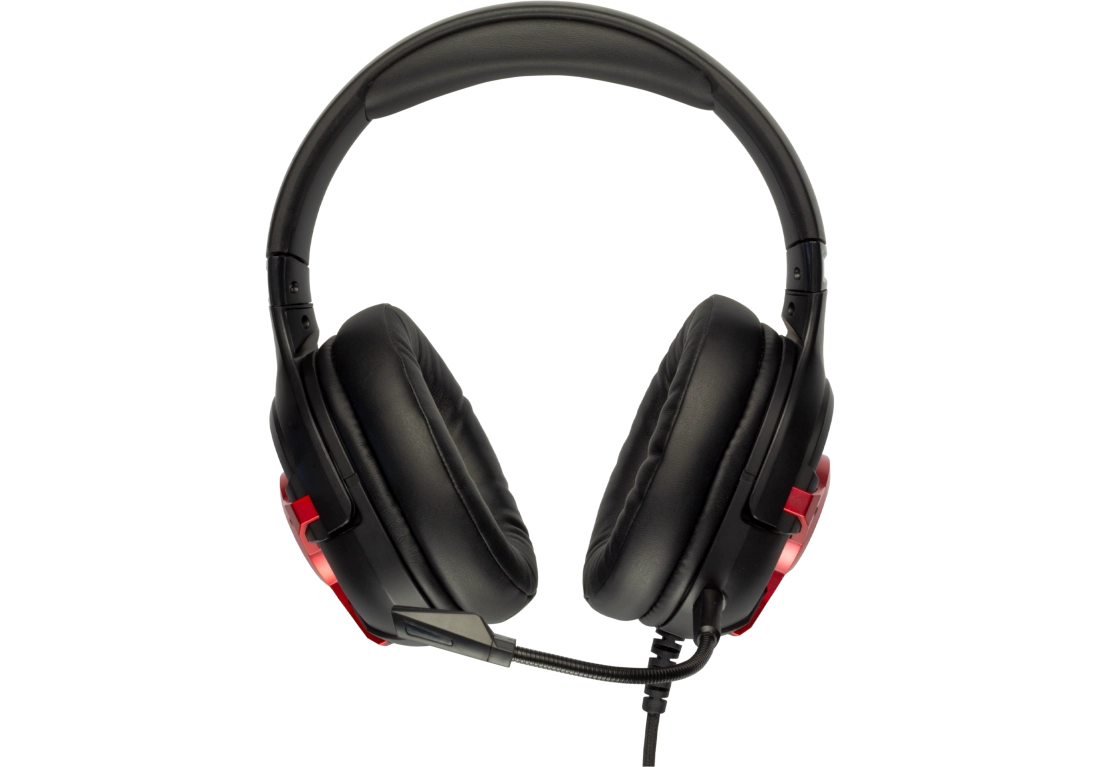 Casque de jeu Level Up (fini rouge)