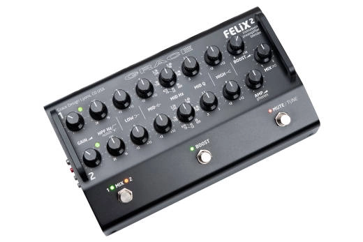 FELIX2 2-Channel Instrument Preamp/Blender - Black