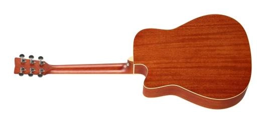 FG TransAcoustic Cutaway Acoustic Guitar  - Brown Sunburst