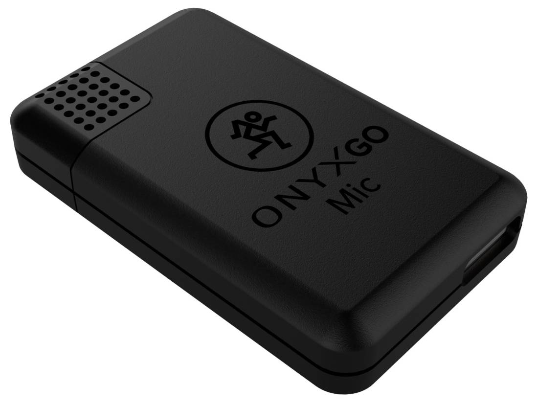 Mackie OnyxGo Mic Wireless Clipon Microphone With Companion App Long