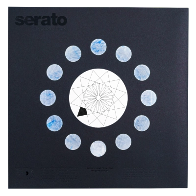 Serato X Sacred Geometry 3 - The Seed of Life, 2x12 Control Vinyl