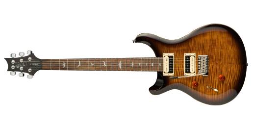 PRS Guitars - SE Custom 24 Electric Guitar with Gigbag - Black Gold Burst - Left Handed