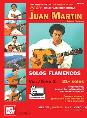 Play Solo Flamenco Guitar with Juan Martin, Vol. 2 - Martin - Guitar - Book/Media Online