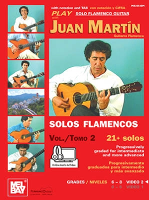 Mel Bay - Play Solo Flamenco Guitar with Juan Martin, Vol. 2 - Martin - Guitar - Book/Media Online