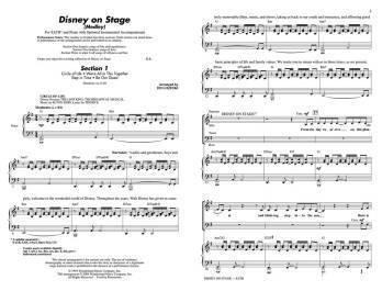 Disney On Stage (Medley) - Lojeski - SATB